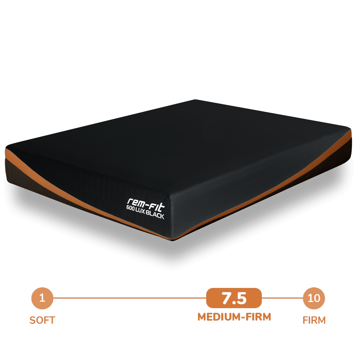 REM-Fit® 600 Lux Black Edition Mattress