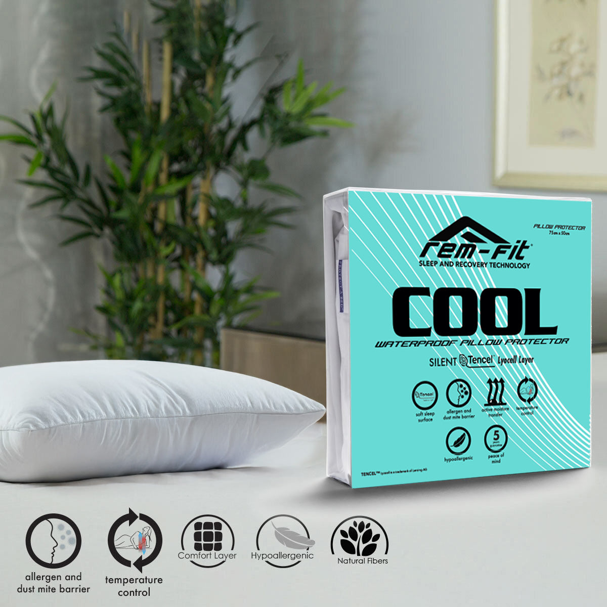 Tencel Cool Pillow Protector
