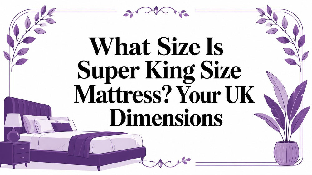 What Size Is Super King Size Mattress? Your UK Dimensions