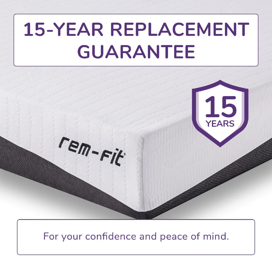 REM-Fit® Hybrid Pocket 1000 Mattress UK Double 20x135x190 cm & 32.4 kg