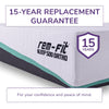 Thumbnail for REM-Fit® 4000 Ortho Elite Hybrid Mattress UK Euro Double Size 25x140x200 cm & 44 kg