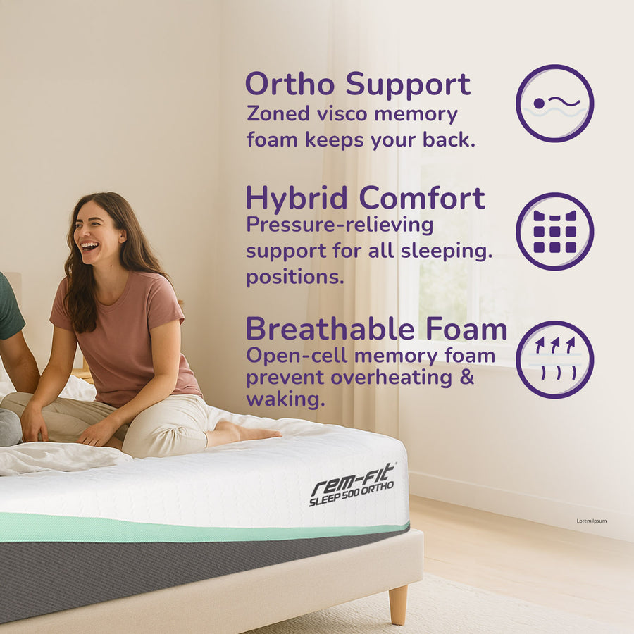 REM-Fit® 500 Ortho Hybrid Mattress