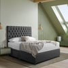 Thumbnail for Padded Luxury Divan Bed & Chesterfield Headboard