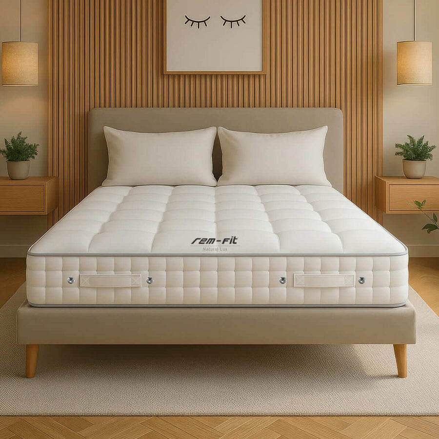 REM-Fit Natural Lux wool hybrid mattress