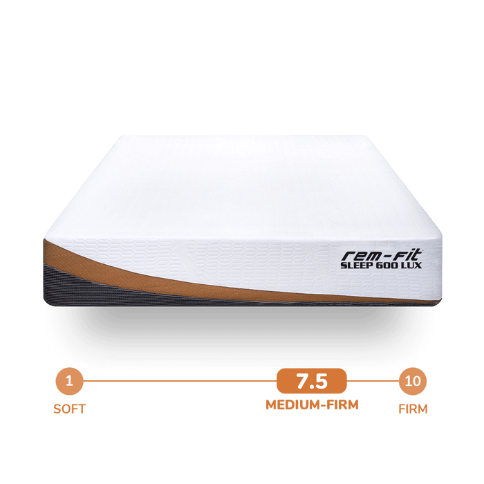 REMFit 600 Lux Hybrid Mattress MediumFirm Support Mattress 100