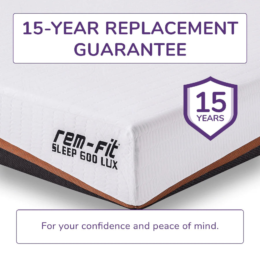 REM-Fit® 5000 Lux Elite Hybrid Mattress EU Single 25x75x200 cm & 27.5 kg