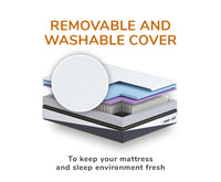 Thumbnail for Rejuvenated REM-Fit® Pocket 1000 Memory Foam Hybrid Mattress