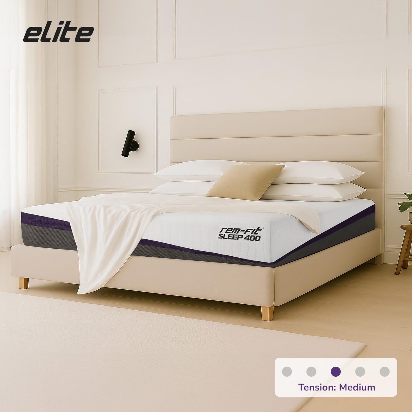 REM-Fit® 400 Elite Hybrid Mattress
